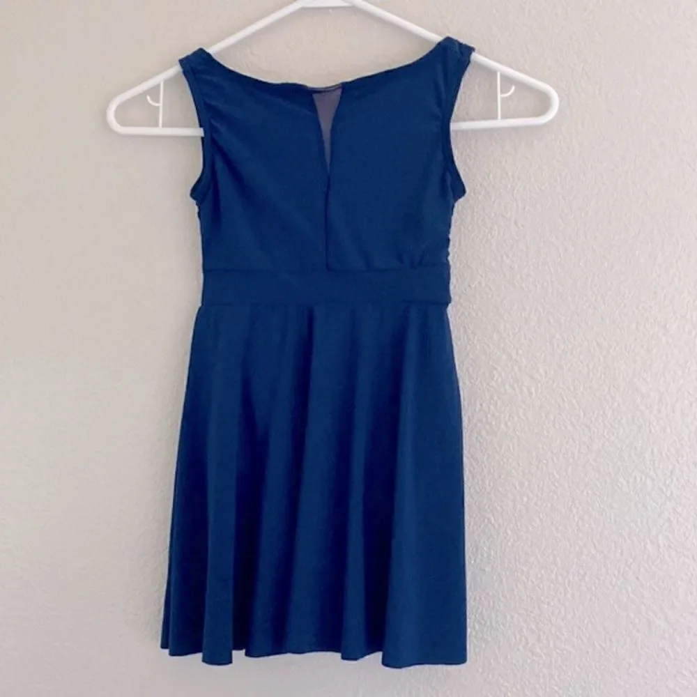 Weissman Dance lyrical costume dress navy blue Quarter Past Midnight 12373 SC 6
